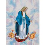 Toalha Lavabo Católica Nossa Senhora das Graças