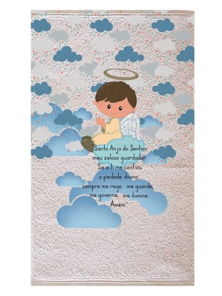 Toalhas Lavabo Moda Católica Santo Anjo