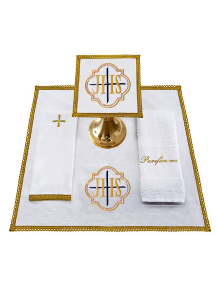 Conjunto de Alfaias Bordado JHS