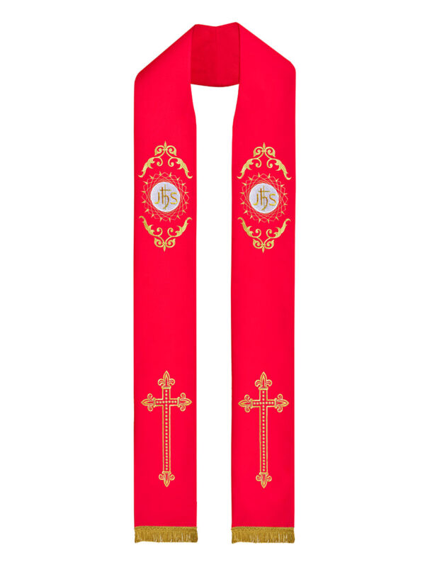 Estola Sacerdotal - Bordado JHS