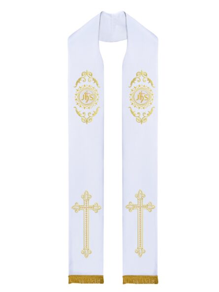 Estola Sacerdotal - Bordado JHS