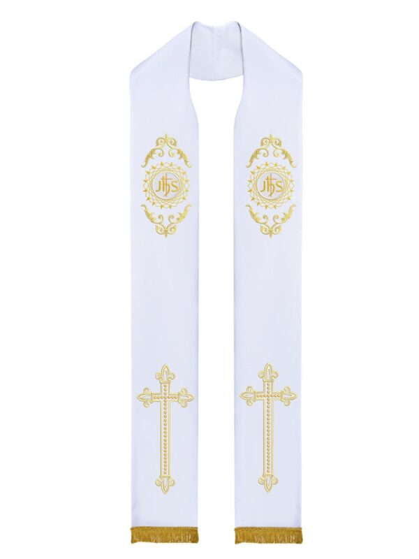Estola Sacerdotal - Bordado JHS Estola Sacerdotal - Bordado JHS